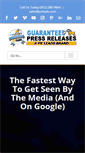 Mobile Screenshot of pressreleasesender.com